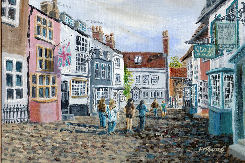 Quay-Hill-Lymington-plein-air