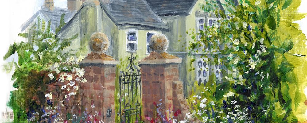 chettle lodge plein air painting